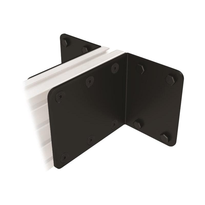 B-TECH SystemX Wandmontagekit BT8390-WFK4/B  schwarz