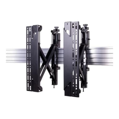B-TECH SystemX VESA 400 Pop-Out Flat Screen Interface Arms for BT8390 (Pair)