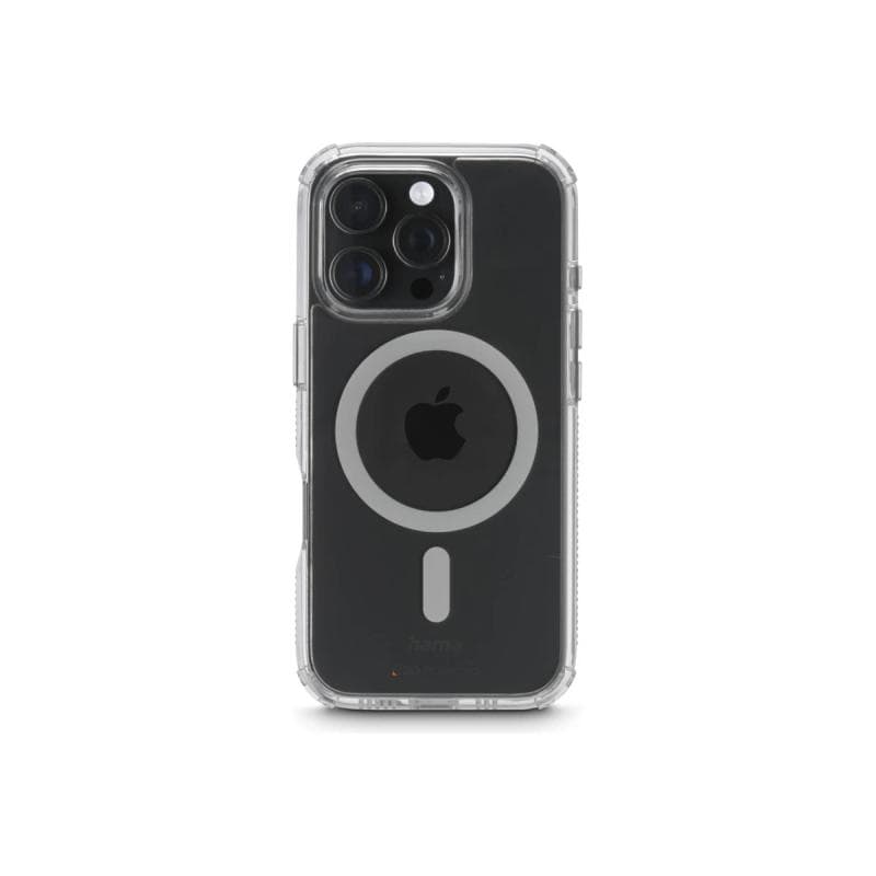 HAMA 00123765 Handyhülle MagCase Extreme Protect für Apple iPhone 16 Pro transparent