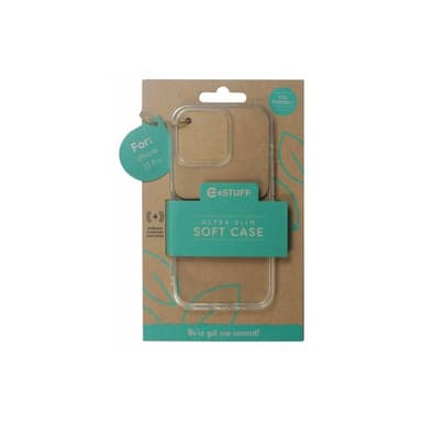 ESTUFF LONDON iPhone 13 Pro Clear Cover. MaterialTPU