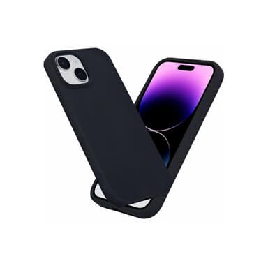 ESTUFF INFINITE ROME iPhone 15 Black Magnetic Cover. Material
