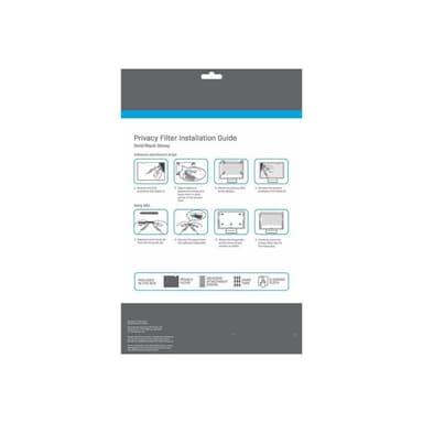 ESTUFF Blickschutzfilter für Bildschirme - 2-Wege - 63.5 cm (25″)