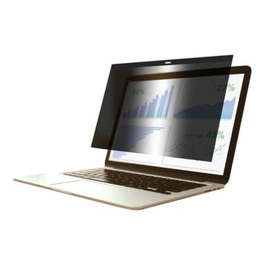 ESTUFF Blickschutzfilter für Notebook - 2-Wege - entfernbar - magnetisch - 40.6 cm (16″)