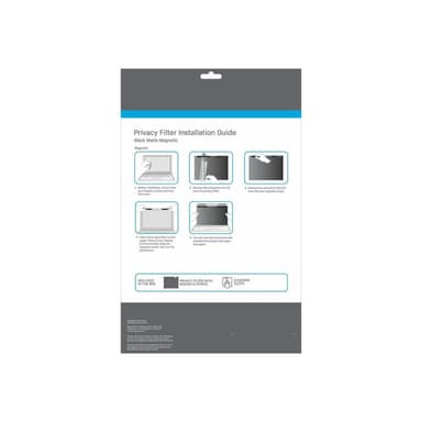 ESTUFF Blickschutzfilter für Notebook - 2-Wege - entfernbar - magnetisch - 40.6 cm (16″)
