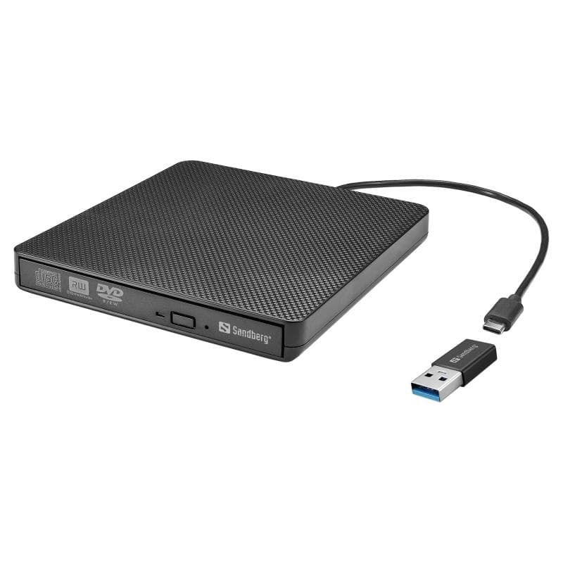 SANDBERG USB-C/A DVD Drive
