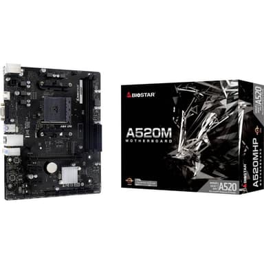 BIOSTAR A520MHP                      (A520,AM4,mATX,DDR4)