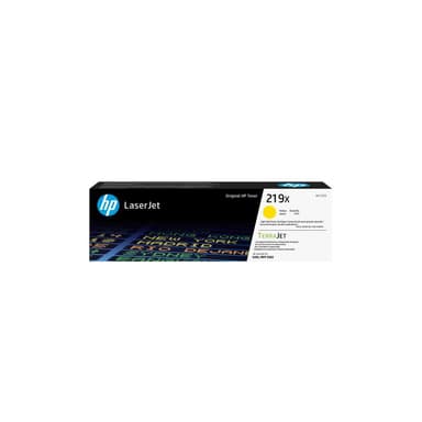 HP 219X High Yield Yellow Original LaserJet Toner Cartridge