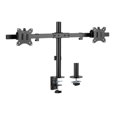 INLINE Tischhalterung für 2x LCD-/LED-Display bis 81cm 32″ max. 9kg (23108E)