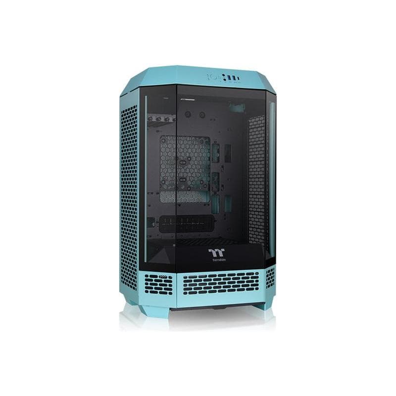 THERMALTAKE 300 Turquoise - Micro Tower - PC - Türkis - micro ATX - Mini-ATX - SPCC