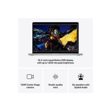 APPLE MacBook Pro 41,05cm (16,2″) M4 Max 48GB 1TB macOS