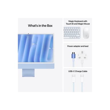 APPLE iMac 61cm (24″) M4 24GB 512GB macOS