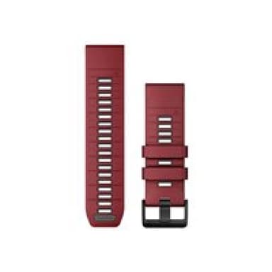 GARMIN QuickFit-Armband 26 mm Silikon Marsala/Graphit (010-13393-06)