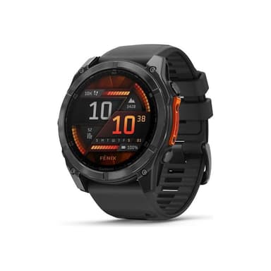 GARMIN fenix 8 - 51 mm AMOLED Schwarz/Schiefergrau (010-02905-00)