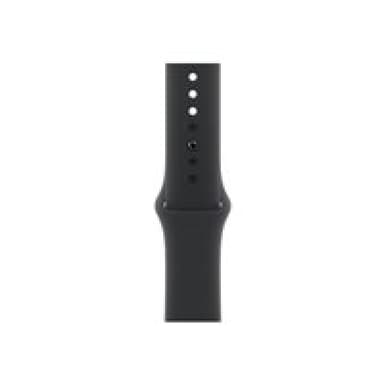 APPLE - Armband für Smartwatch - 46mm - Größe S/M - Schwarz (MXM23ZM/A)