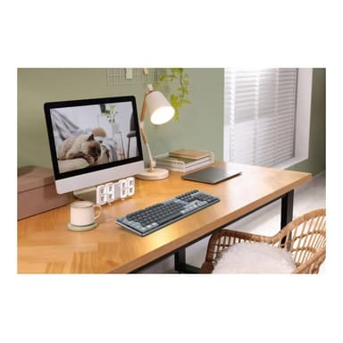 HAMA Multi-Device-Tastatur WK-800 kabellos mechanisch LED Schw. QWERTZ (00173070)
