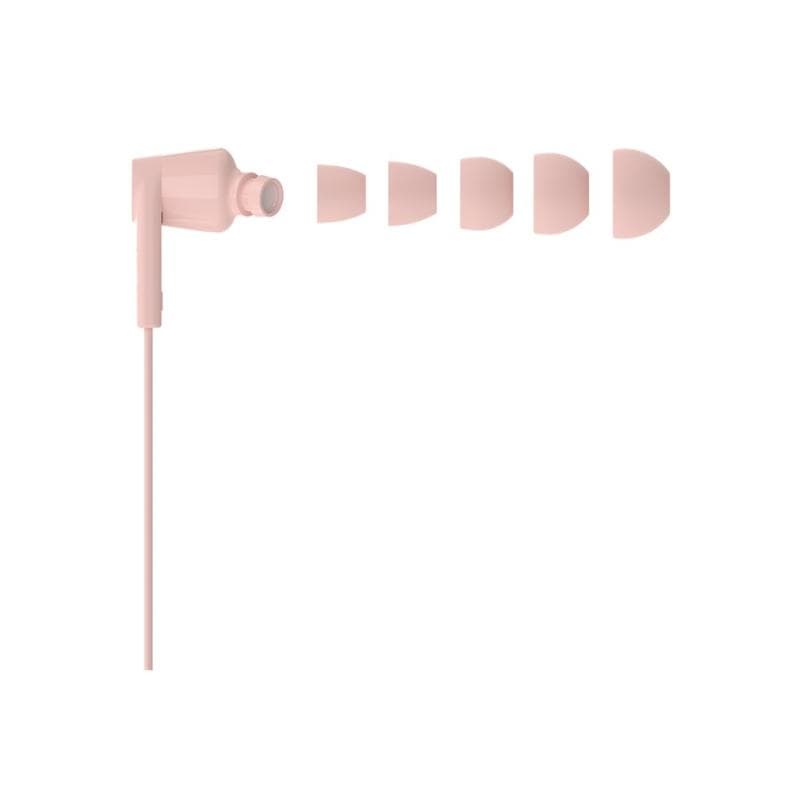 BELKIN Rockstar In Ear Kopfhörer Kabel, USB-C, rosa