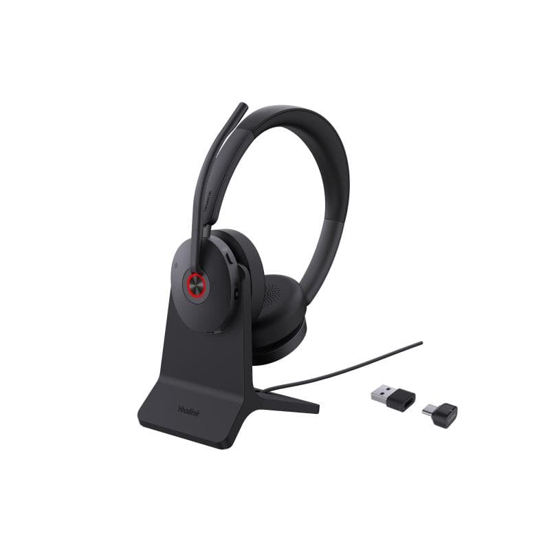 YEALINK Headset BH 74 Teams inkl. Ladeständer USB-C/A