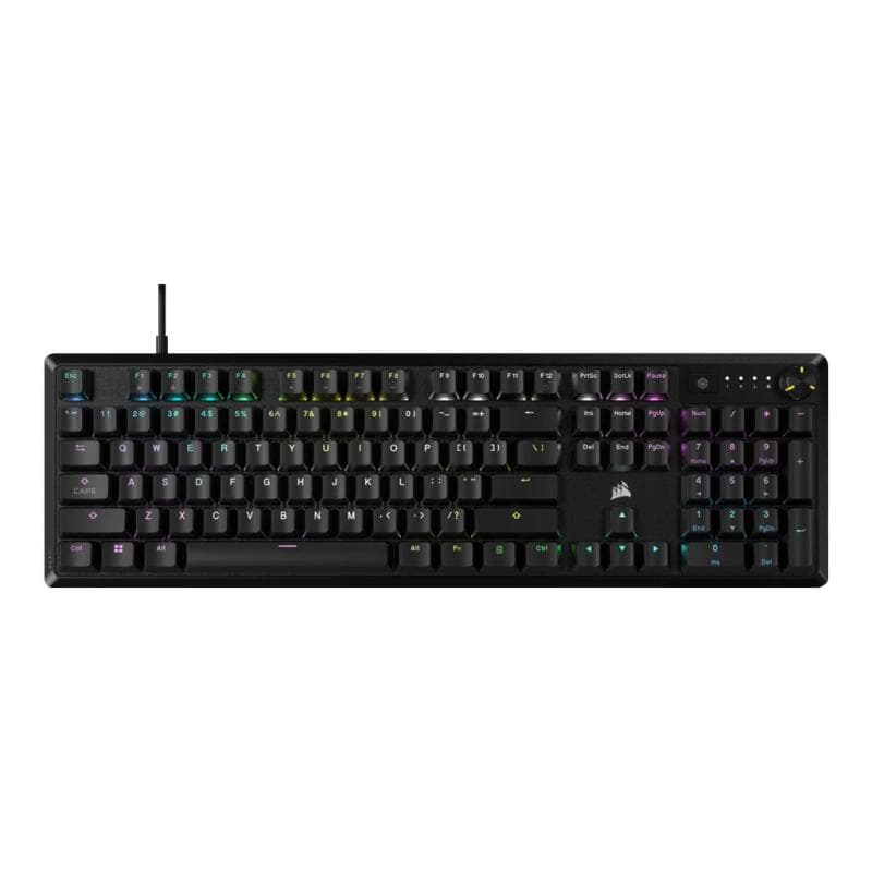 CORSAIR K70 - Volle Größe (100%) - Kabelgebunden - USB - Mechanischer Switch - Schwarz