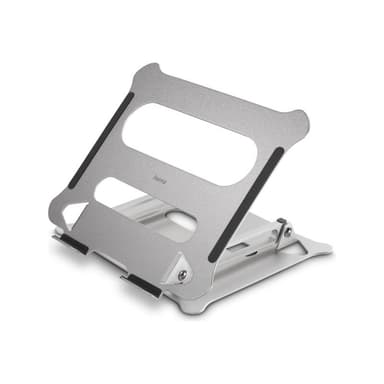 HAMA Laptop-Stand Alu, höhenverstellbar, neigbar, bis 40 cm (15,6), Silber (00126815)