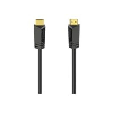 HAMA High Speed HDMI?-Kabel, Stecker - Stecker, 4K, Ethernet, vergoldet, 7,5 m (00205008)