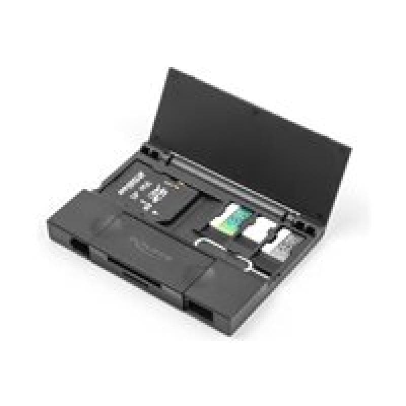 DELOCK Card Reader USB 5 Gbps USB Type-C / Typ-A für SD und Micro SD Speicherkarten
