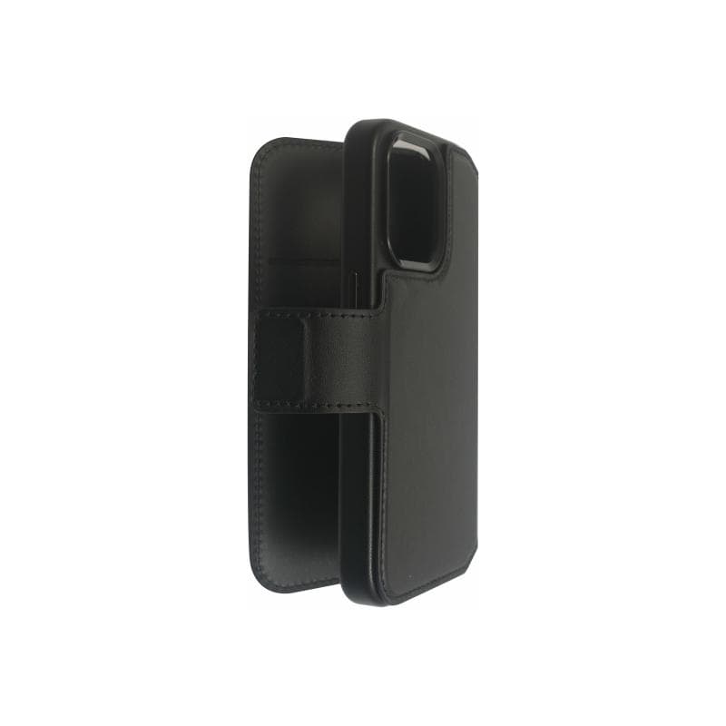 ESTUFF INFINITE MILAN iPhone 16 Plus Black Wallet Cover. Material (ES67160101)