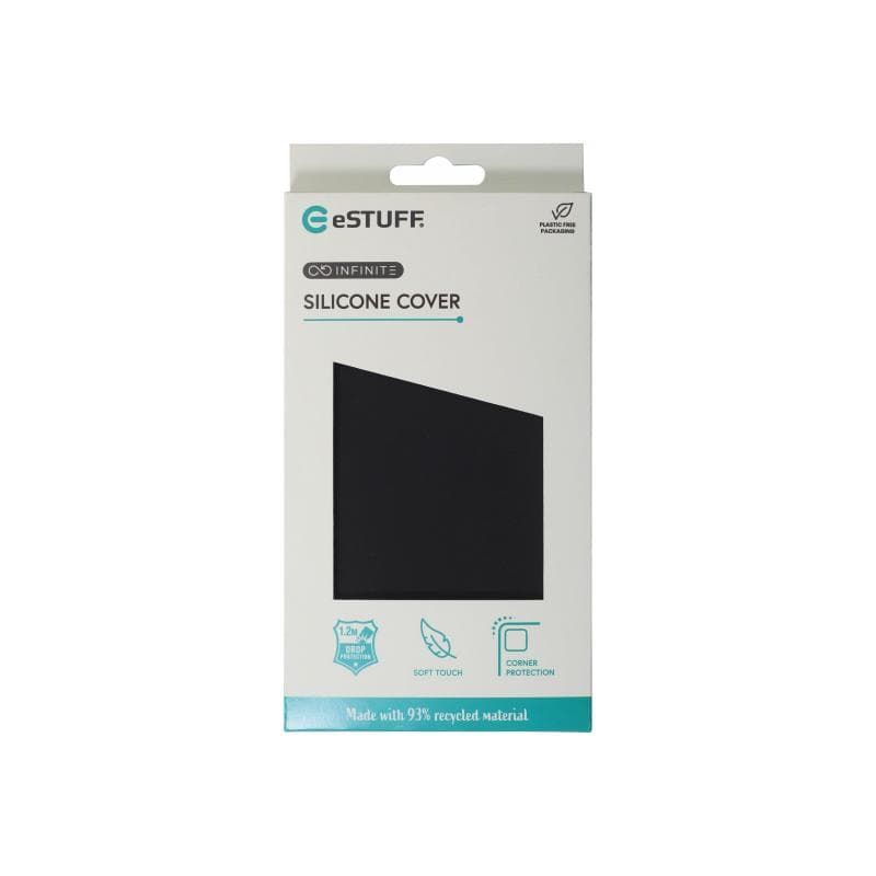 ESTUFF INFINITE RIGA Handy-Schutzhülle 15,5 cm (6.1″) Cover Schwarz (ES67120036)