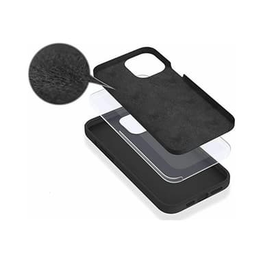 ESTUFF ES67120021-BULK Handy-Schutzhülle 15,5 cm (6.1″) Cover Schwarz (ES67120021-BULK)