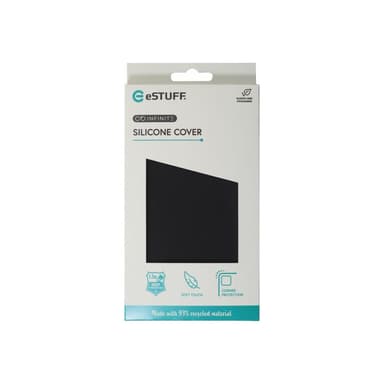 ESTUFF ES67120027 Handy-Schutzhülle 15,5 cm (6.1″) Cover Schwarz (ES67120027)
