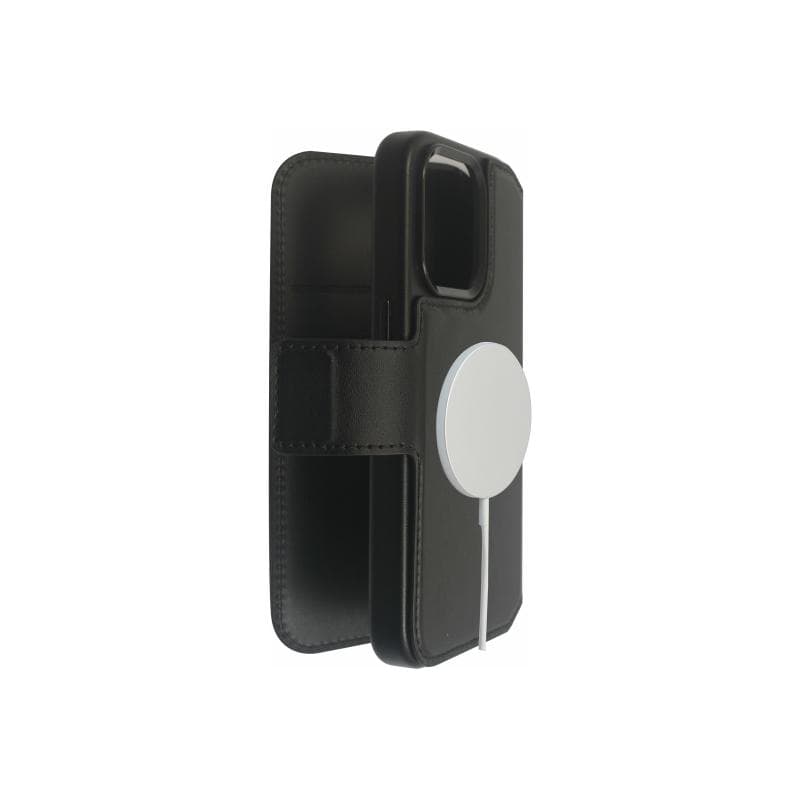 ESTUFF INFINITE MILAN iPhone 16 Pro Black Wallet Cover. Material (ES67160104)