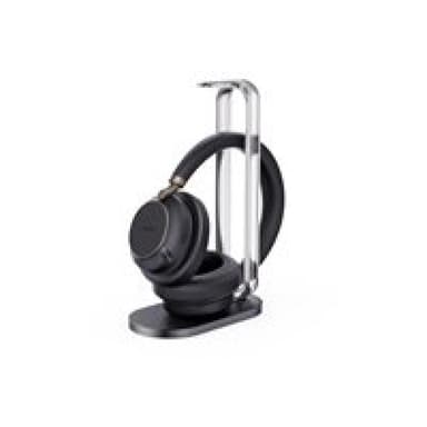 YEALINK Bluetooth Headset BH76 Plus with Charging Stand UC Black USB-C/A
