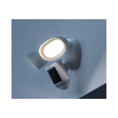 RING Floodlight Cam Wired Pro - 2024 weiß