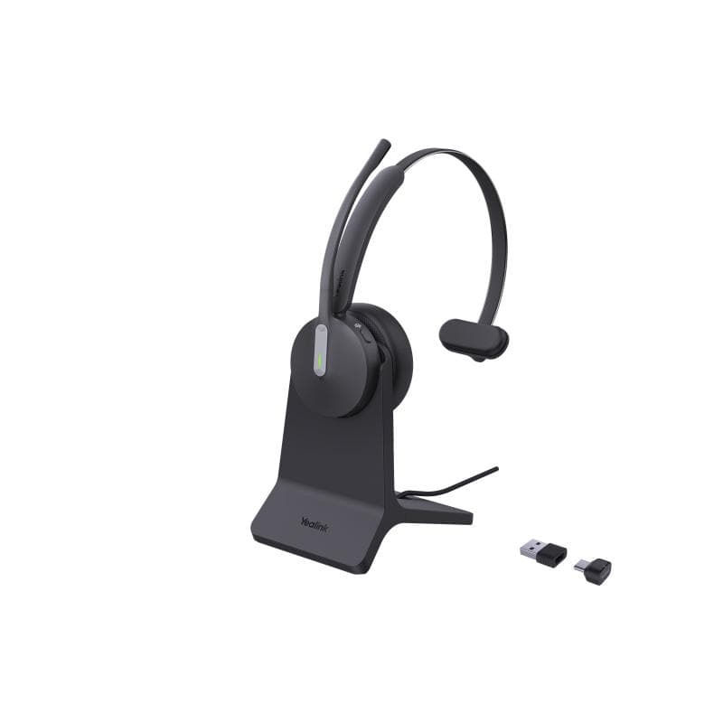 YEALINK Headset BH70 Mono Teams inkl. Ladeständer USB-C/A