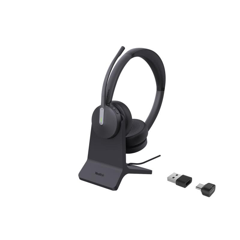 YEALINK Headset BH70 Dual Teams inkl. Ladeständer USB-C/A