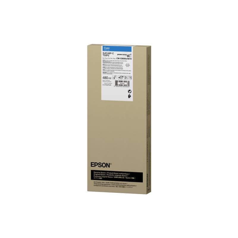 EPSON SJIC48P-C INK CARTRIDGE CW C8000E CYAN (C13T55P240)