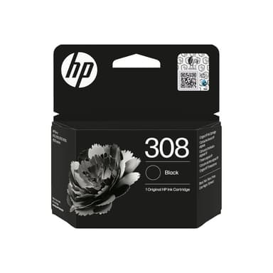 HP 308 Black Original Ink Cartridge (7FP21UE#CE1)