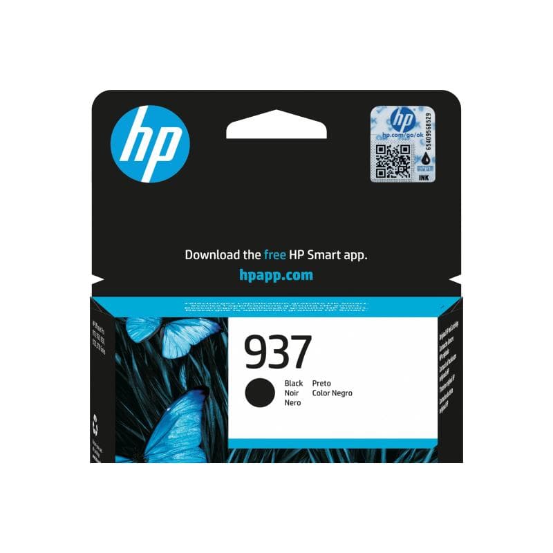 HP Inc HP Tinte 937 4S6W5NE Schwarz bis zu 1.450 Seiten nach ISO/IEC 19752