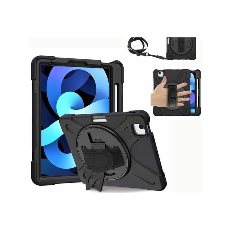 ESTUFF AUSTIN Defender Case für iPad Air 11″ (2024) - Black (ES681557-BULK)