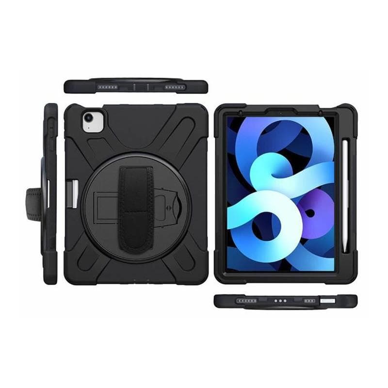 ESTUFF AUSTIN Defender Case für iPad Air 11″ (2024) - Black (ES681557-BULK)
