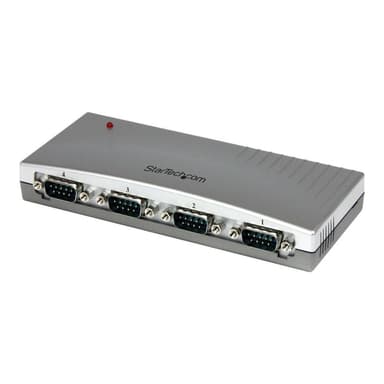 STARTECH.COM 4-Port USB auf RS232 Seriell DB9 Adapter Hub