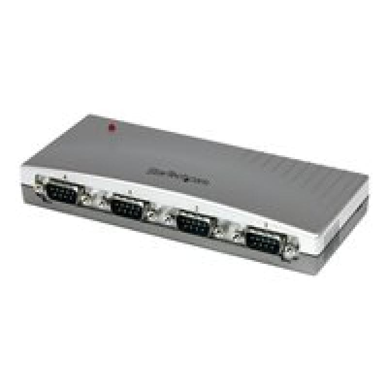 STARTECH.COM 4-Port USB auf RS232 Seriell DB9 Adapter Hub