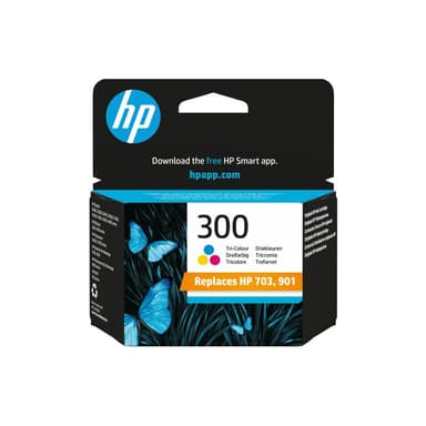 HP 300 Farbe (Cyan, Magenta, Gelb) Tintenpatrone