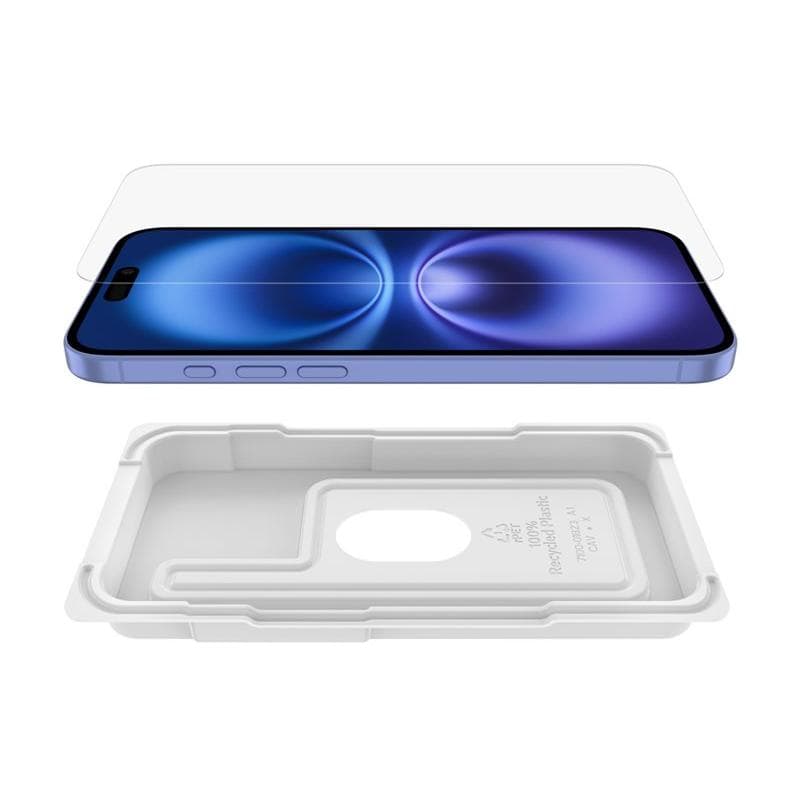 BELKIN ScreenForce - Apple - iPhone 16 Plus - Antibakteriell - Schlagfest