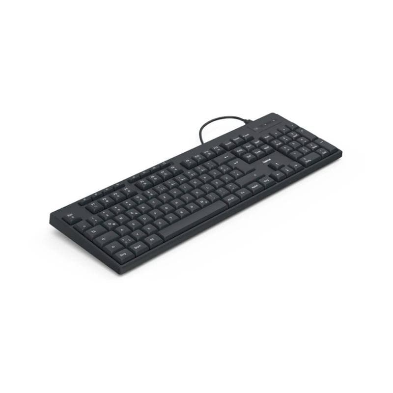 HAMA CK-200 - Volle Größe (100%) - Kabelgebunden - USB - QWERTZ - Schwarz