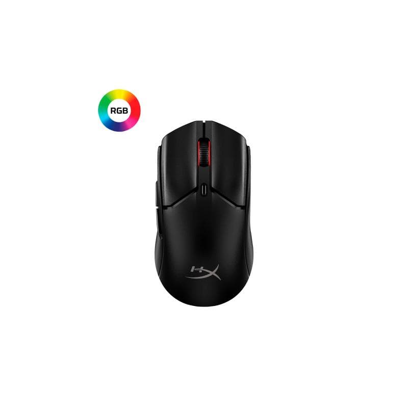 HP HyperX Pulsefire Haste 2 Wireless-Gaming-Maus (Schwarz) - Beidhändig