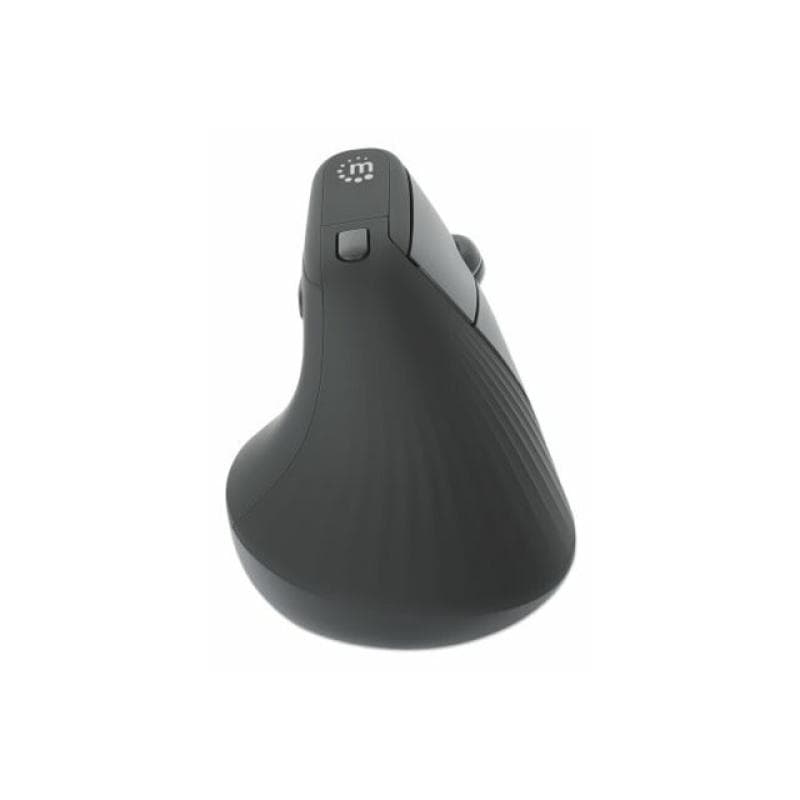 MANHATTAN Ergonomisch Vertikale Funkmaus USB-A schwarz