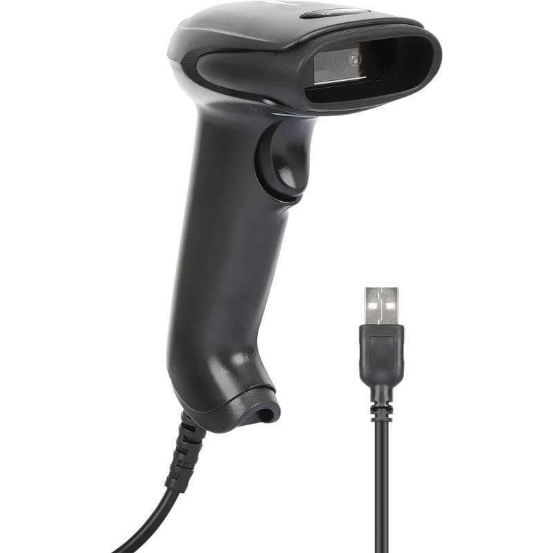 MANHATTAN 2D LED Barcodescanner 320mm 1,4m USB-Kabel schwarz