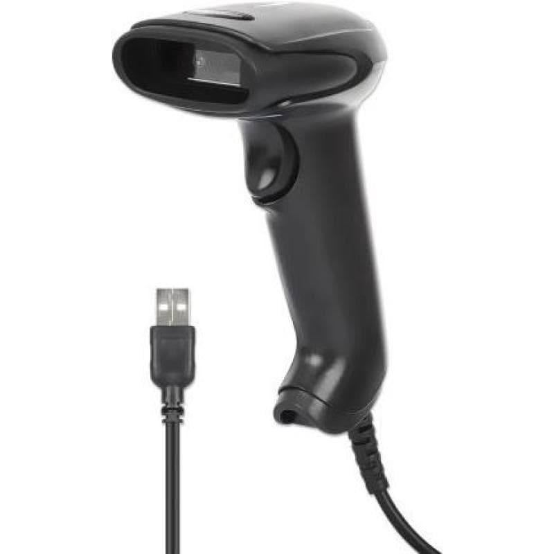 MANHATTAN 2D LED Barcodescanner 320mm 1,4m USB-Kabel schwarz