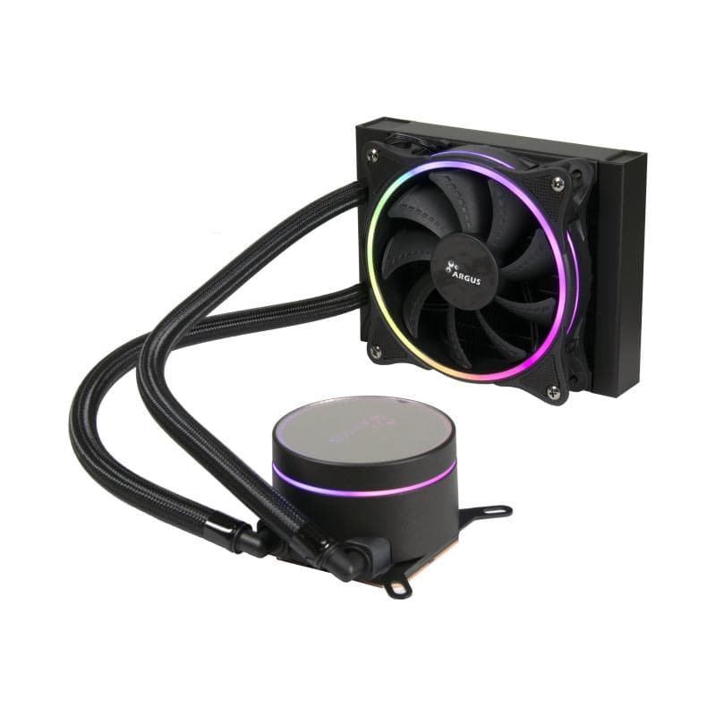 INTERTECH Kühler ARGUS Iceman LC-120 RGB AIO Wasserkühlung
