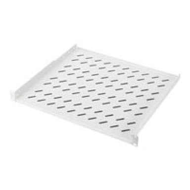 DIGITUS Fachboden 48,3cm 19Zoll fuer Netzwerkschrank RAL7035 grau 483x400x44mm incl. Befestigungsma
